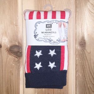 American Flag Leg Warmers